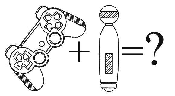  Объединение DualShock и PlayStation Move в единый контроллер?  Объединение DualShock и PlayStation Move в единый контроллер?  Dualshock_move