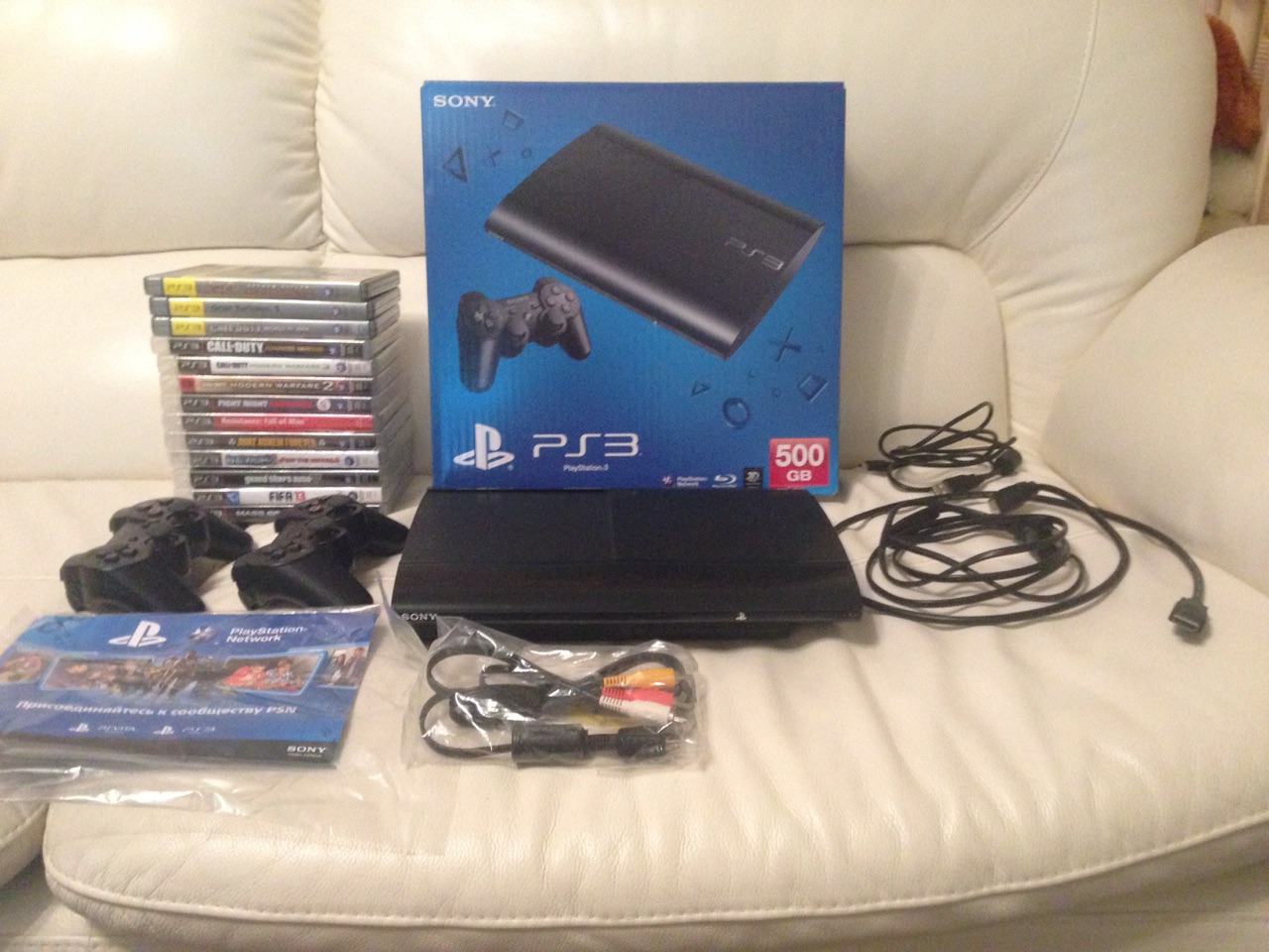 Playstation 3 super slim 500gb gta 5 фото 90