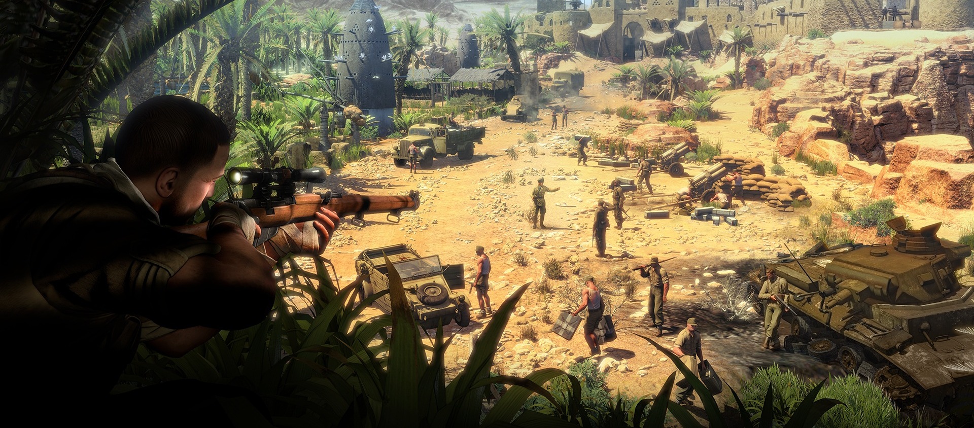 Sniper Elite III: Afrika будет работать с разрешением в 1080р на PlayStation  4 и Xbox One PS3 | Stratege