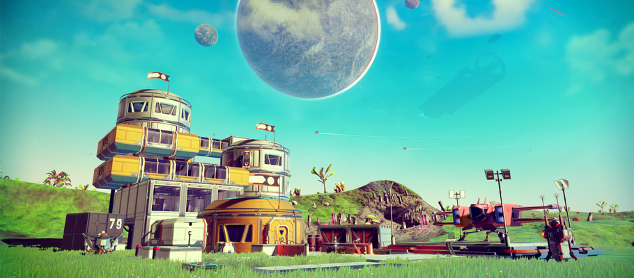 No Man’s Sky 1.1: строим базы на земле и в космосе