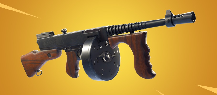 Почувствуйте себя мафиози — обновление 4.5 добавило в Fortnite ПП Томпсона для «Королевской битвы»
