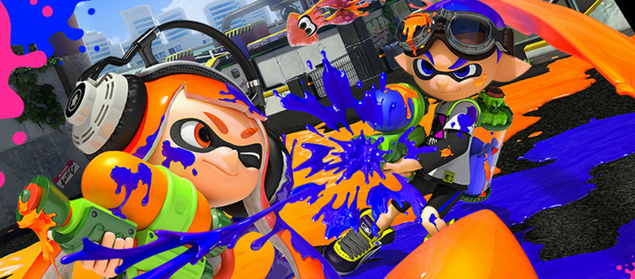 Очередные бесплатные DLC добавили в Splatoon новое оружие Splash-o-matic и карту Kelp Dome