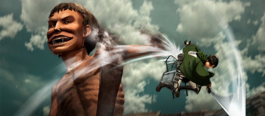 Attack on Titan: геймплей с PS3 и PS Vita, игра за титана и планы на дополнения