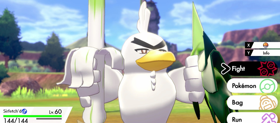 Новый трейлер знакомит нас с покемоном Sirfetch’d из Pokémon Sword и Pokémon Shield