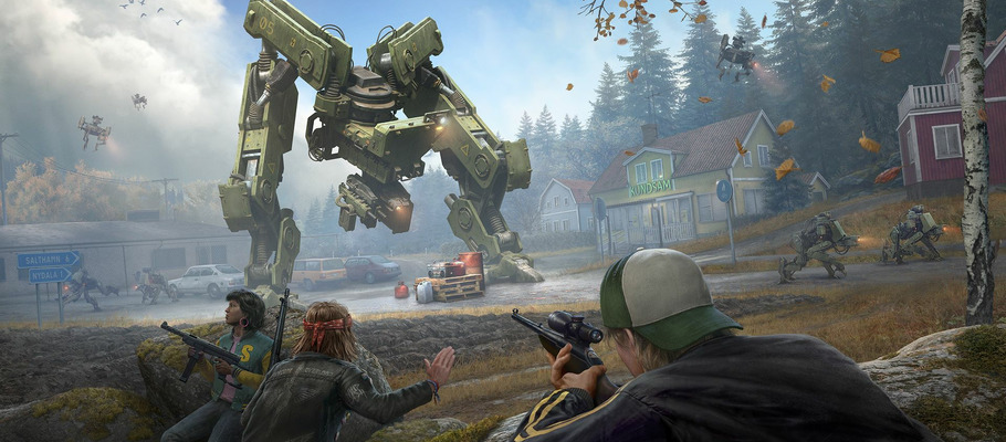 Состоялся релиз кооперативного экшена Generation Zero про захваченную роботами Швецию 1980-х
