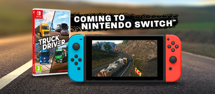 Симулятор дальнобойщика Truck Driver направляется на Nintendo Switch