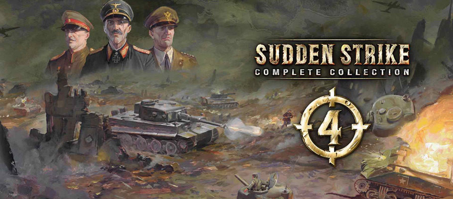 Полное издание стратегии Sudden Strike 4: Complete Collection стало доступно на PS4, XOne и PC