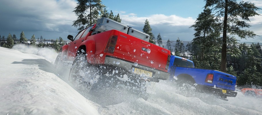 Радиостанции, зомби, карта и Магазин #Forzathon в море зимнего и весеннего геймплея Forza Horizon 4