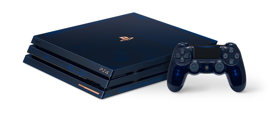 Представлено ограниченное издание PS4 Pro, созданное в честь 500 миллионов проданных консолей PS