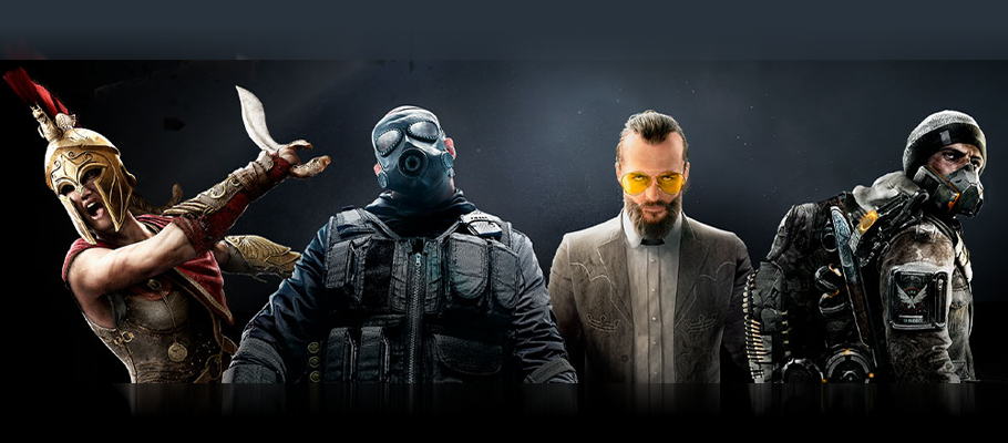Распродажа игр издательства Ubisoft в магазине Xbox