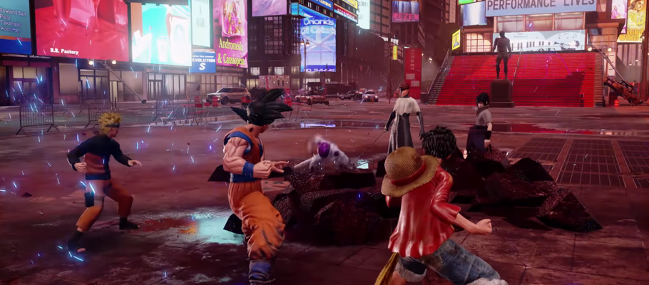 Jump Force – представлены новые знаменитые персонажи и трейлер с Gamescom 2018