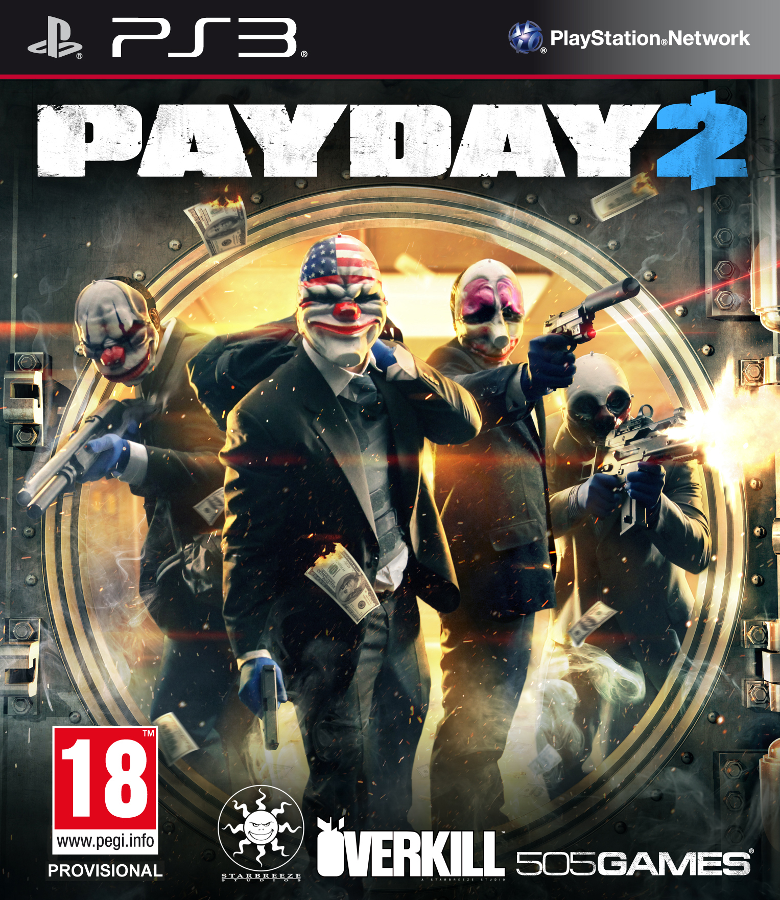 Заявлены предварительные рамки выхода и дисковые версии PAYDAY 2