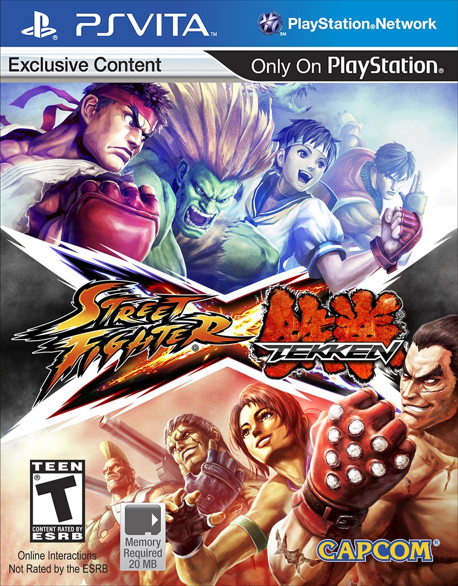 Объявлена дата выхода Street Fighter X Tekken для PlayStation Vita