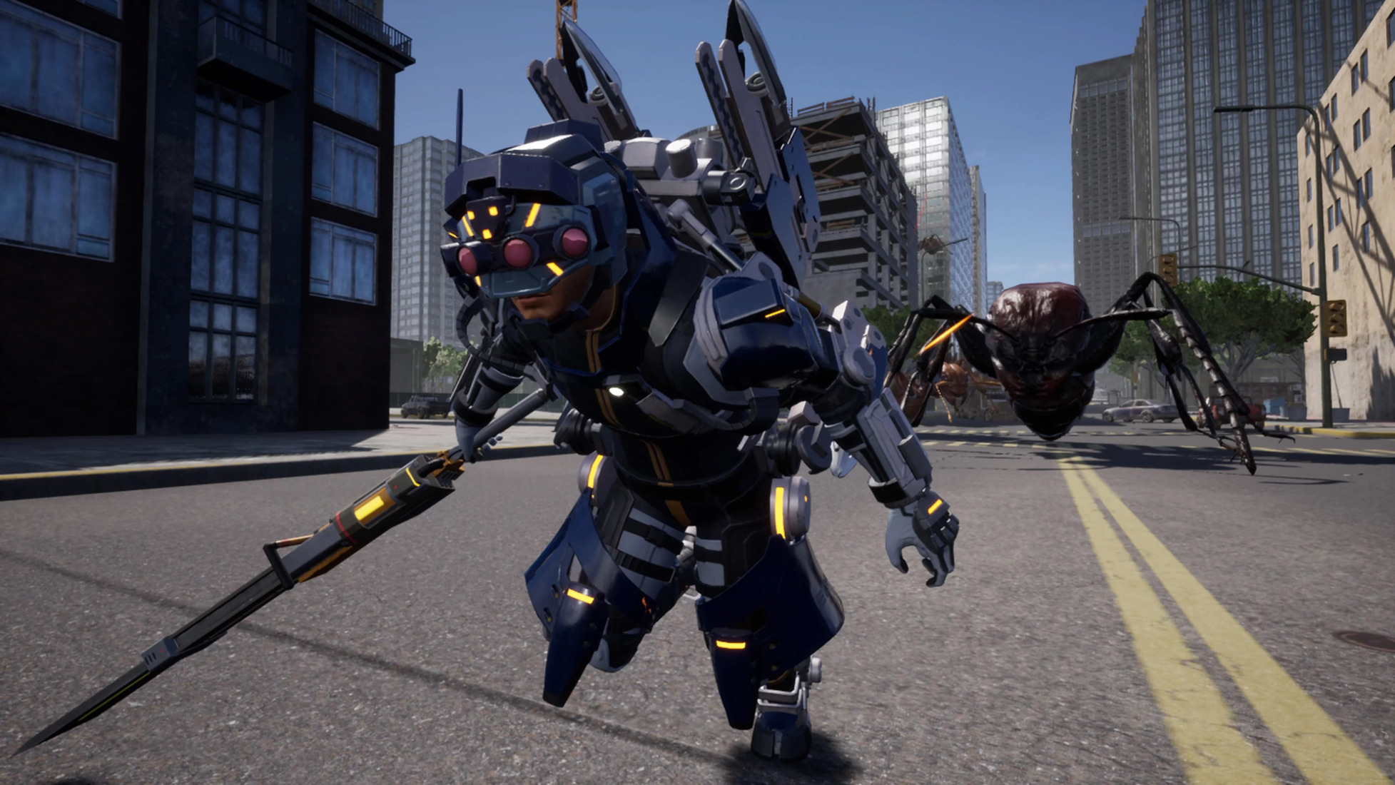 Новые снимки экрана Earth Defense Force: Iron Rain в 4K