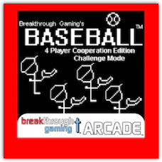 Baseball (4 Player Cooperation Edition) (Challenge Mode) - Breakthrough Gaming Arcade